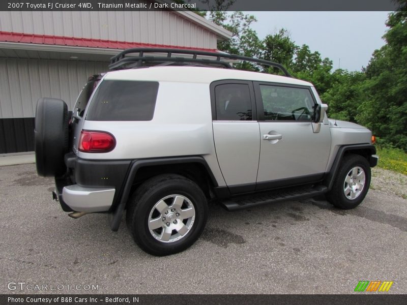 Titanium Metallic / Dark Charcoal 2007 Toyota FJ Cruiser 4WD