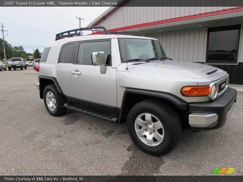 Titanium Metallic / Dark Charcoal 2007 Toyota FJ Cruiser 4WD