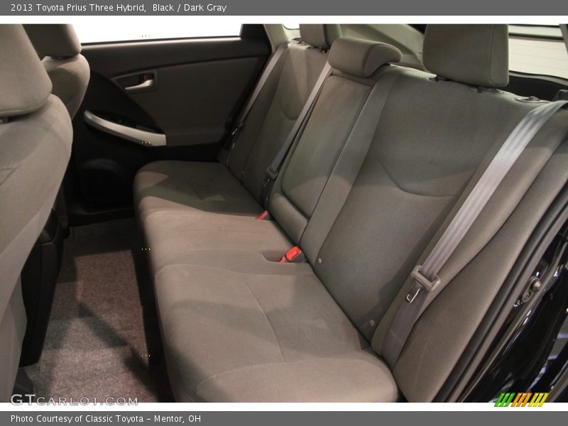Black / Dark Gray 2013 Toyota Prius Three Hybrid