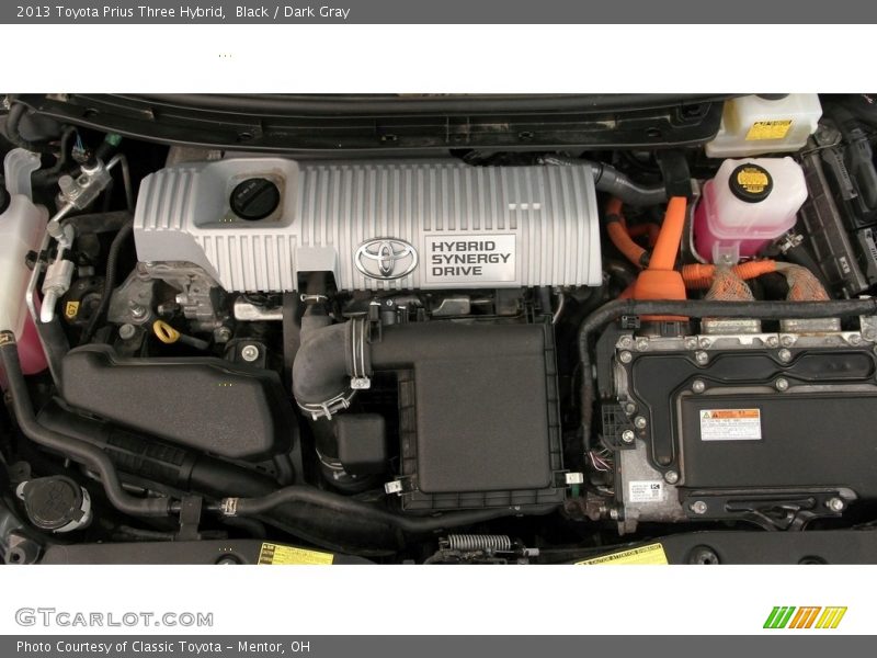Black / Dark Gray 2013 Toyota Prius Three Hybrid