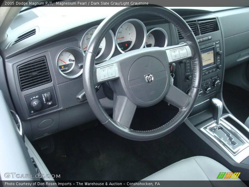 Magnesium Pearl / Dark Slate Gray/Light Graystone 2005 Dodge Magnum R/T