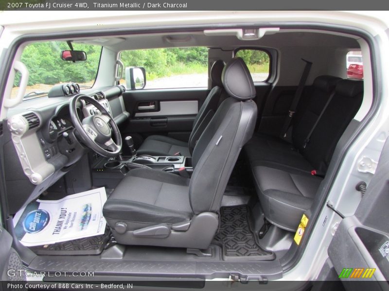 Titanium Metallic / Dark Charcoal 2007 Toyota FJ Cruiser 4WD