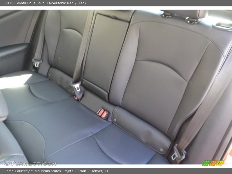 Hypersonic Red / Black 2016 Toyota Prius Four