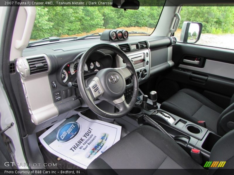Titanium Metallic / Dark Charcoal 2007 Toyota FJ Cruiser 4WD
