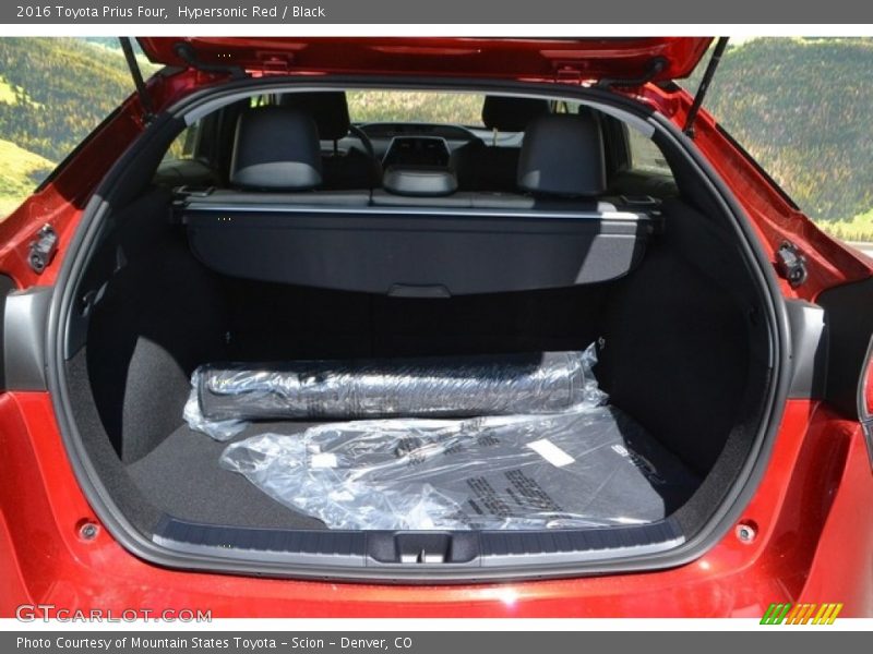 Hypersonic Red / Black 2016 Toyota Prius Four