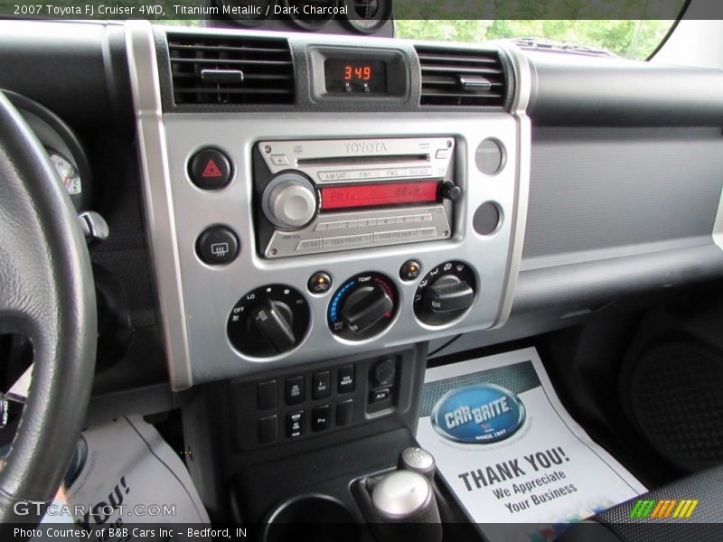 Titanium Metallic / Dark Charcoal 2007 Toyota FJ Cruiser 4WD