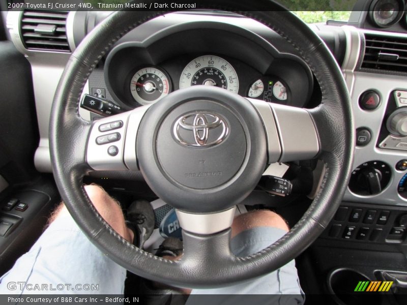 Titanium Metallic / Dark Charcoal 2007 Toyota FJ Cruiser 4WD