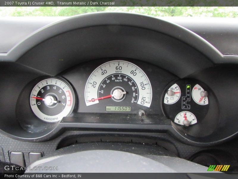 Titanium Metallic / Dark Charcoal 2007 Toyota FJ Cruiser 4WD
