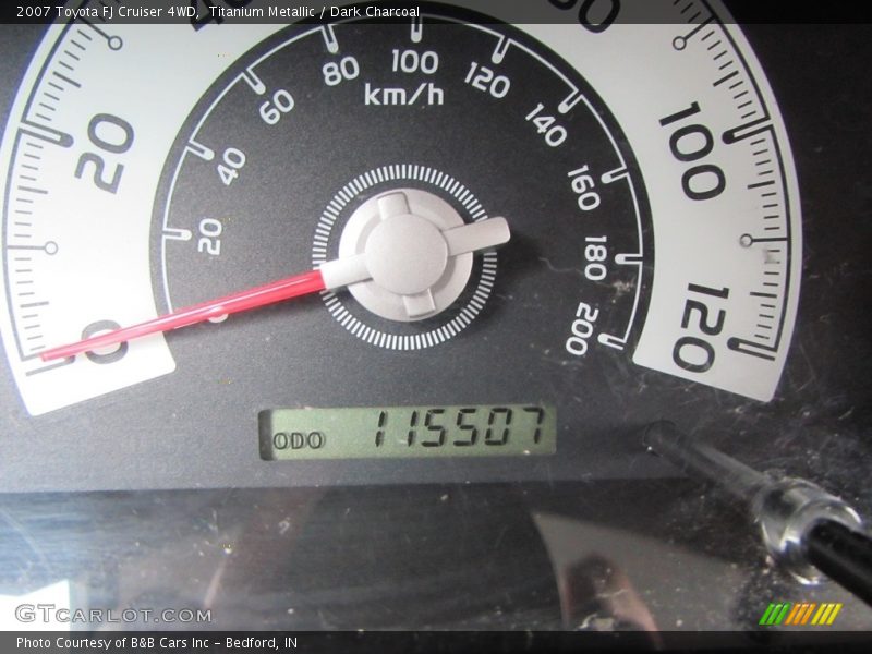 Titanium Metallic / Dark Charcoal 2007 Toyota FJ Cruiser 4WD