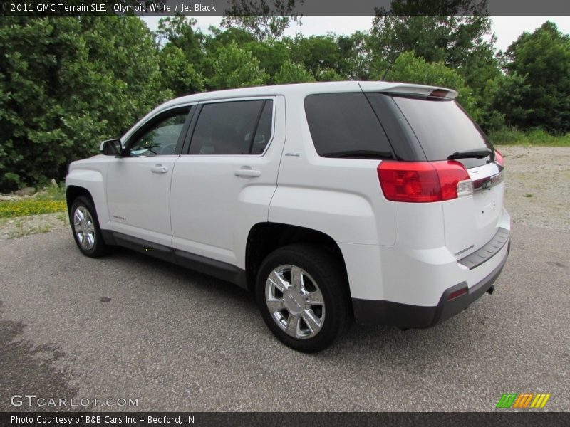 Olympic White / Jet Black 2011 GMC Terrain SLE
