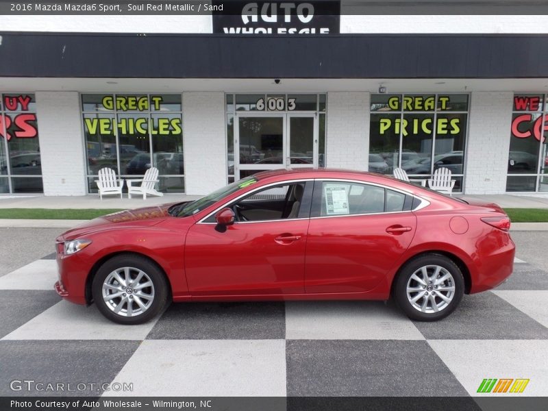 Soul Red Metallic / Sand 2016 Mazda Mazda6 Sport