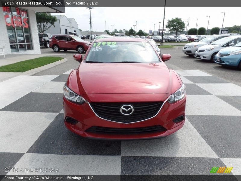 Soul Red Metallic / Sand 2016 Mazda Mazda6 Sport