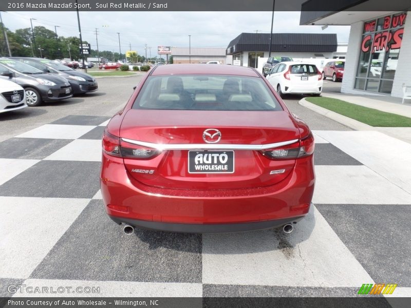 Soul Red Metallic / Sand 2016 Mazda Mazda6 Sport