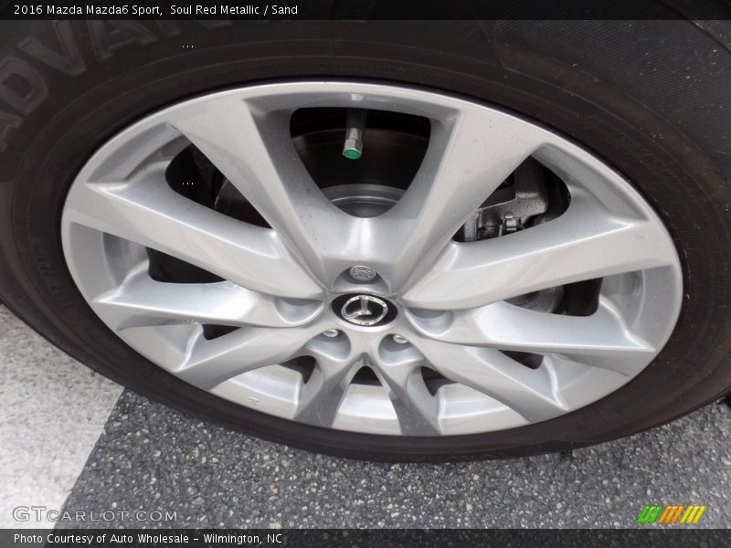 Soul Red Metallic / Sand 2016 Mazda Mazda6 Sport