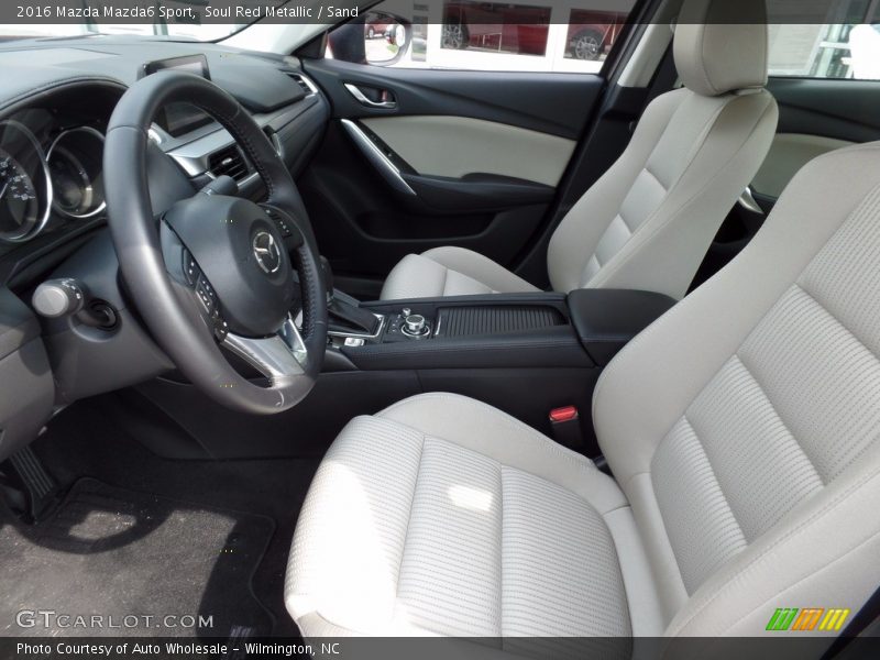 Soul Red Metallic / Sand 2016 Mazda Mazda6 Sport