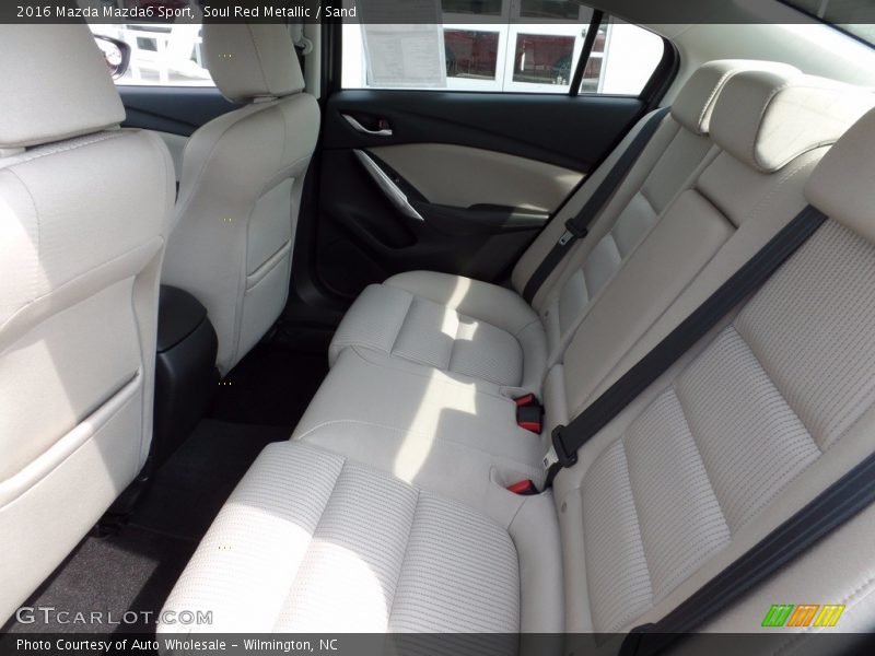 Soul Red Metallic / Sand 2016 Mazda Mazda6 Sport
