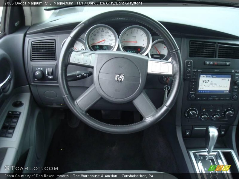 Magnesium Pearl / Dark Slate Gray/Light Graystone 2005 Dodge Magnum R/T