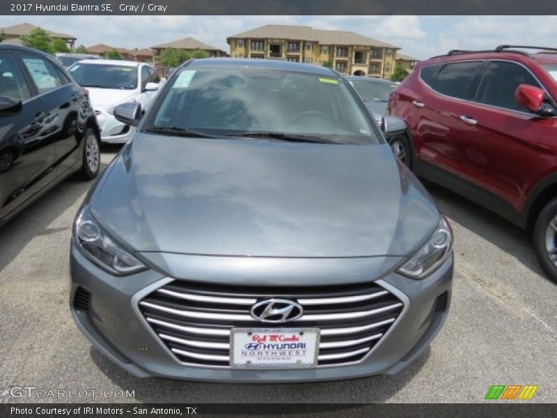 Gray / Gray 2017 Hyundai Elantra SE