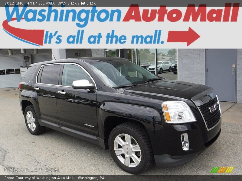 Onyx Black / Jet Black 2012 GMC Terrain SLE AWD