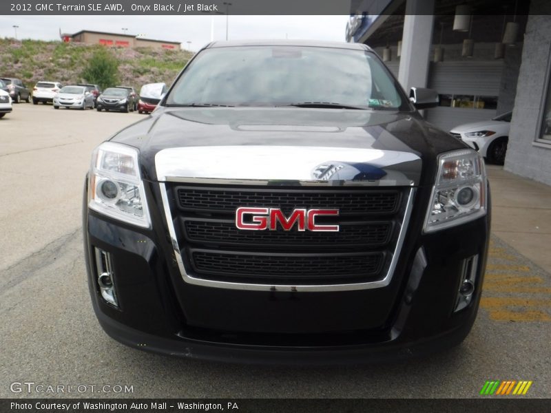 Onyx Black / Jet Black 2012 GMC Terrain SLE AWD