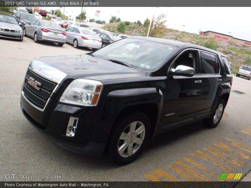 Onyx Black / Jet Black 2012 GMC Terrain SLE AWD