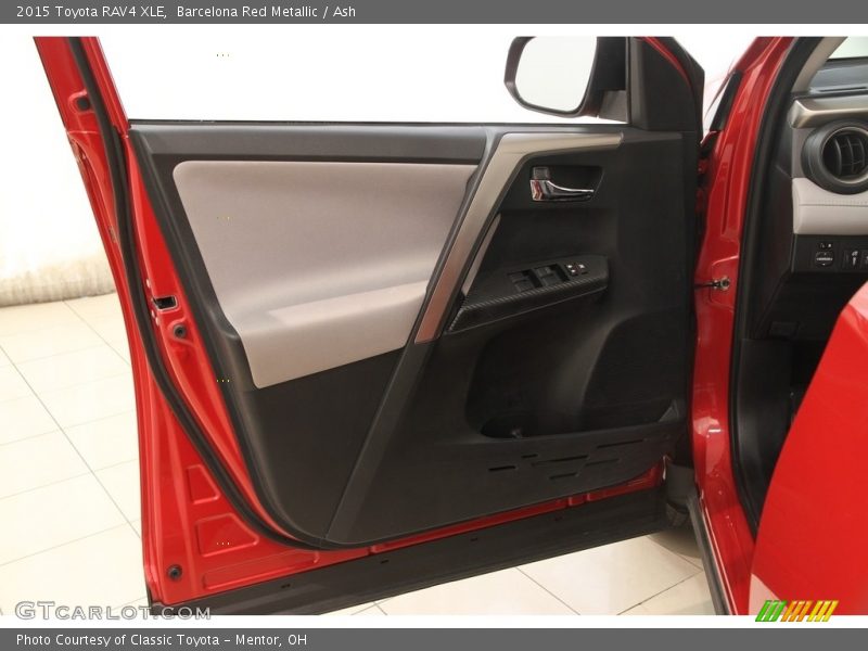 Barcelona Red Metallic / Ash 2015 Toyota RAV4 XLE