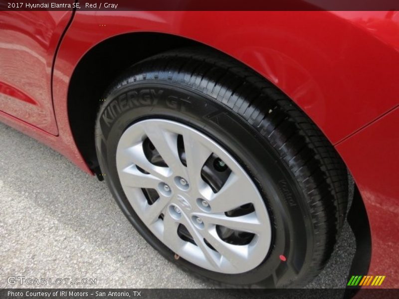 Red / Gray 2017 Hyundai Elantra SE