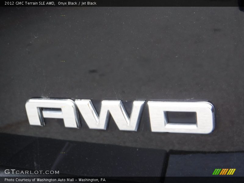 Onyx Black / Jet Black 2012 GMC Terrain SLE AWD