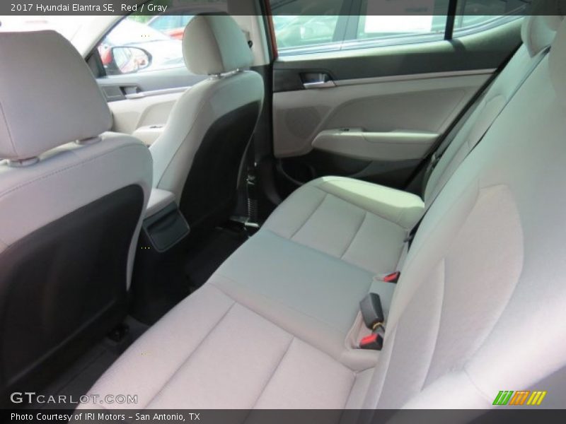 Red / Gray 2017 Hyundai Elantra SE