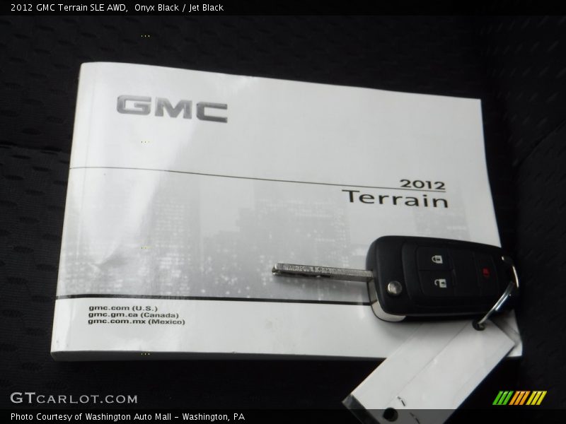 Onyx Black / Jet Black 2012 GMC Terrain SLE AWD