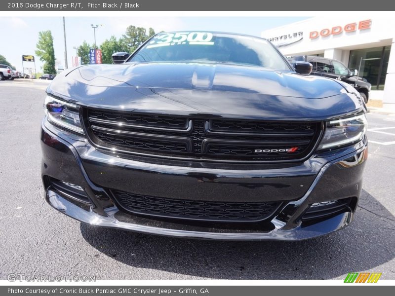 Pitch Black / Black 2016 Dodge Charger R/T