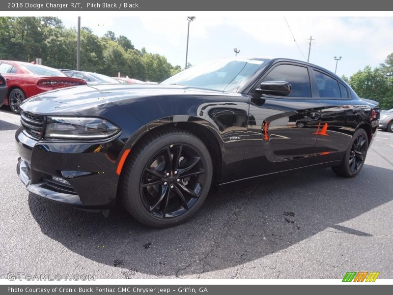 Pitch Black / Black 2016 Dodge Charger R/T