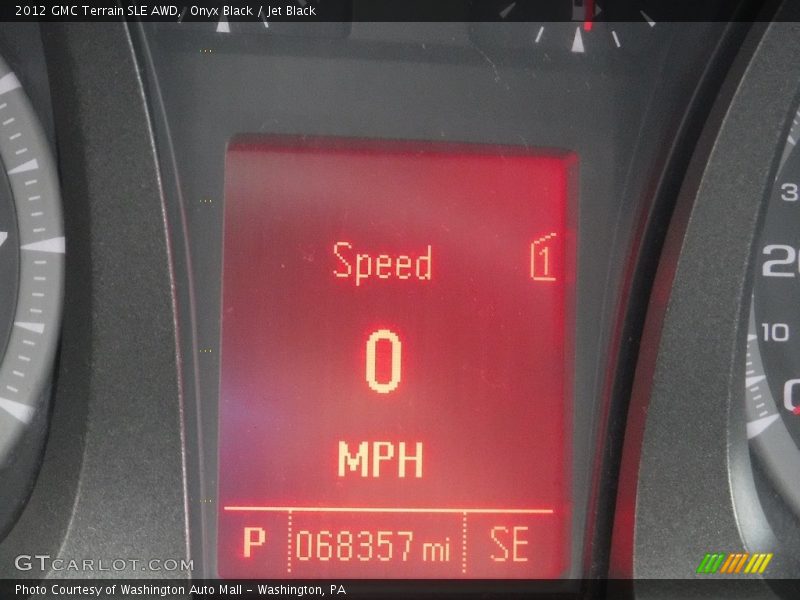 Onyx Black / Jet Black 2012 GMC Terrain SLE AWD