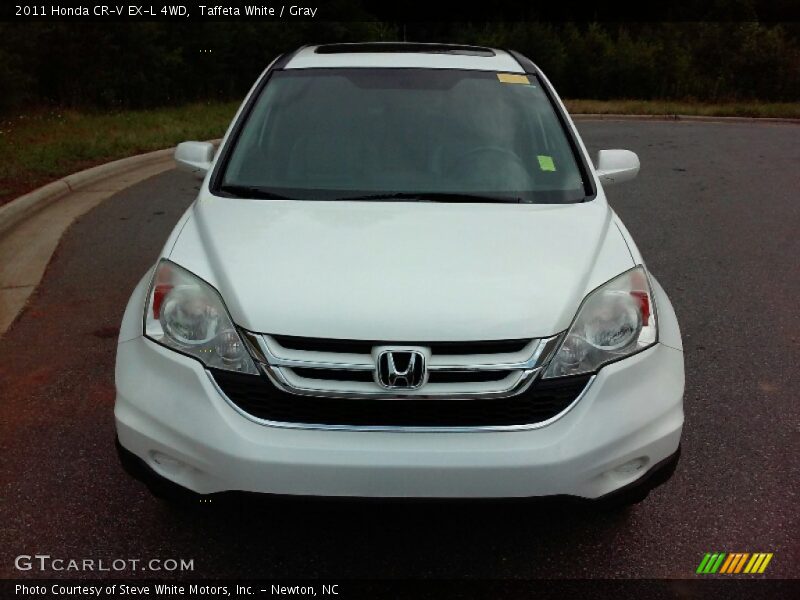 Taffeta White / Gray 2011 Honda CR-V EX-L 4WD