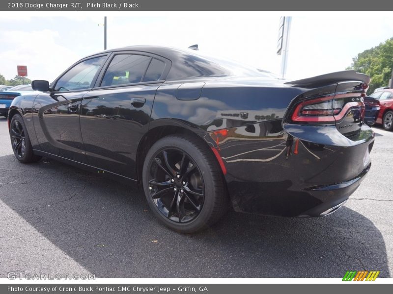 Pitch Black / Black 2016 Dodge Charger R/T