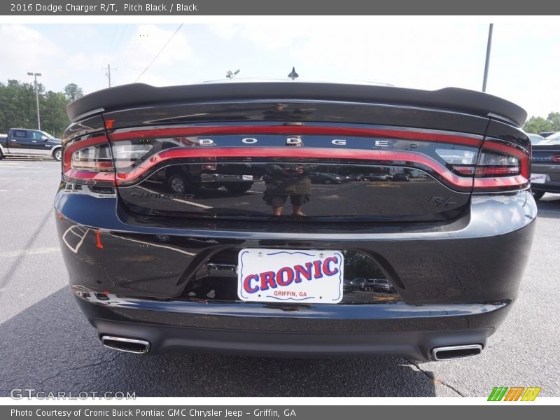 Pitch Black / Black 2016 Dodge Charger R/T