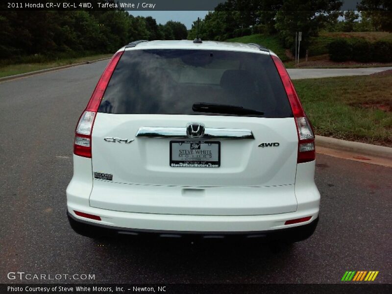 Taffeta White / Gray 2011 Honda CR-V EX-L 4WD