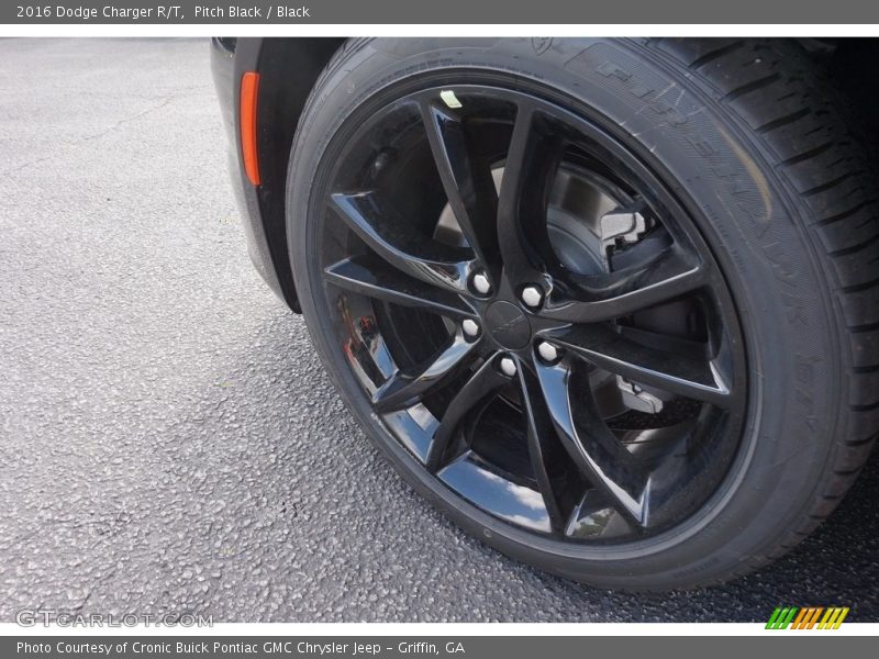 Pitch Black / Black 2016 Dodge Charger R/T