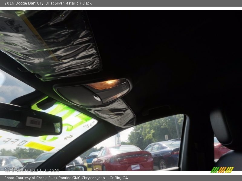 Billet Silver Metallic / Black 2016 Dodge Dart GT