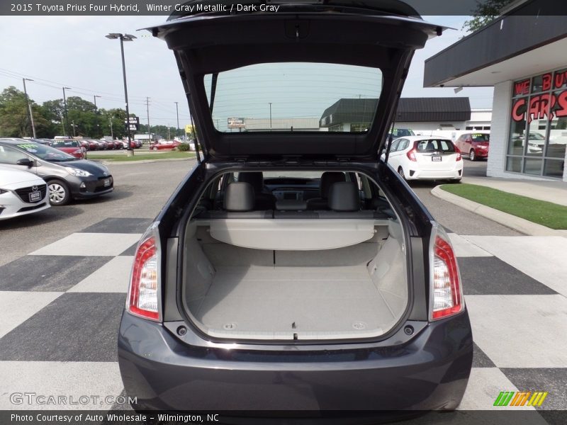Winter Gray Metallic / Dark Gray 2015 Toyota Prius Four Hybrid
