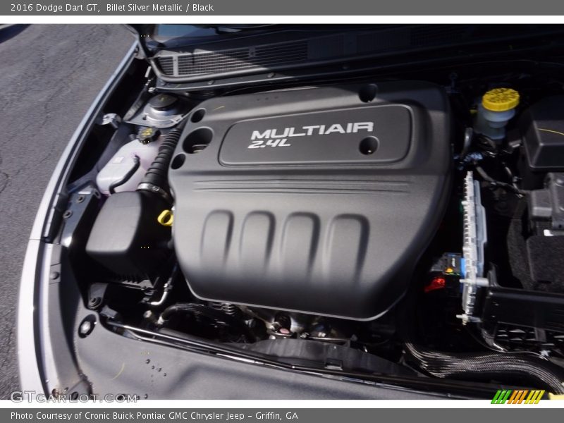 Billet Silver Metallic / Black 2016 Dodge Dart GT