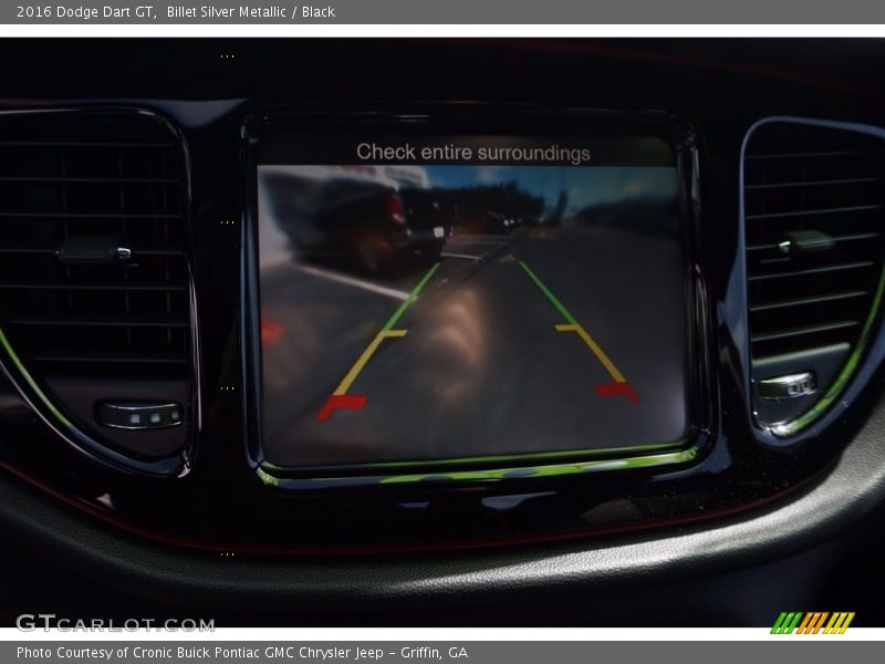 Billet Silver Metallic / Black 2016 Dodge Dart GT
