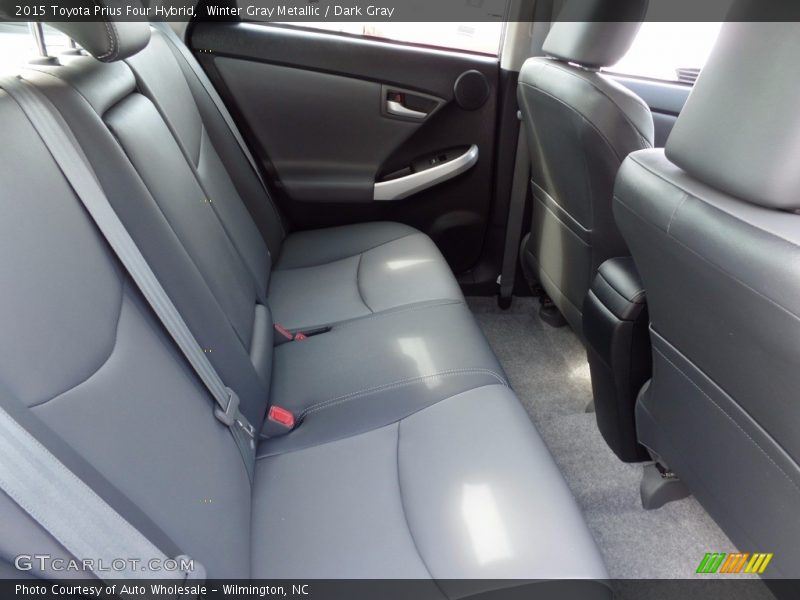 Winter Gray Metallic / Dark Gray 2015 Toyota Prius Four Hybrid
