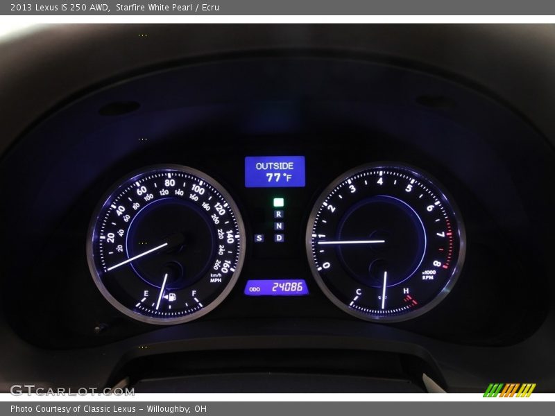Starfire White Pearl / Ecru 2013 Lexus IS 250 AWD