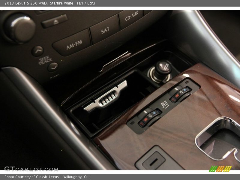 Starfire White Pearl / Ecru 2013 Lexus IS 250 AWD