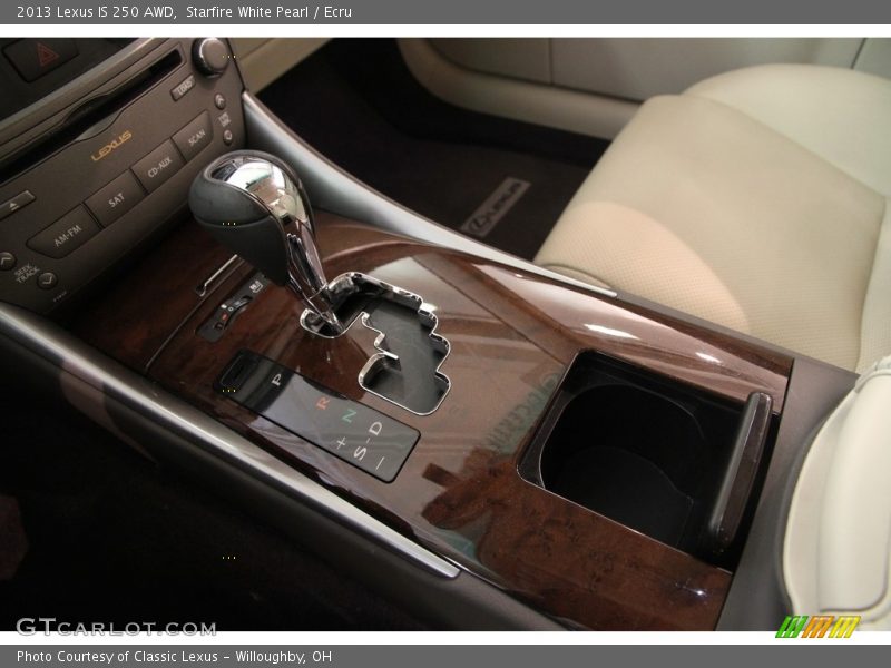 Starfire White Pearl / Ecru 2013 Lexus IS 250 AWD