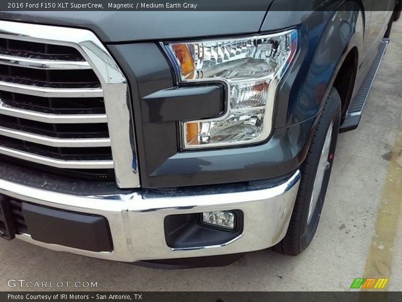 Magnetic / Medium Earth Gray 2016 Ford F150 XLT SuperCrew