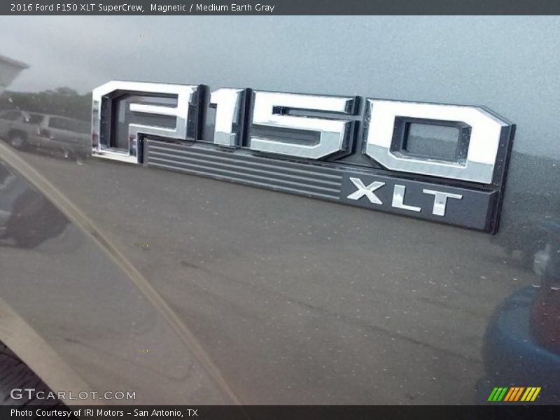 Magnetic / Medium Earth Gray 2016 Ford F150 XLT SuperCrew