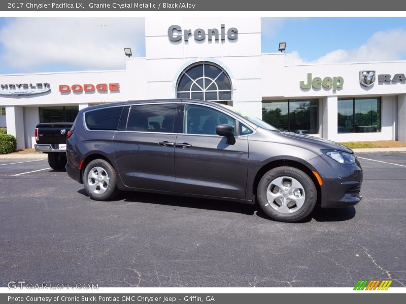 Granite Crystal Metallic / Black/Alloy 2017 Chrysler Pacifica LX