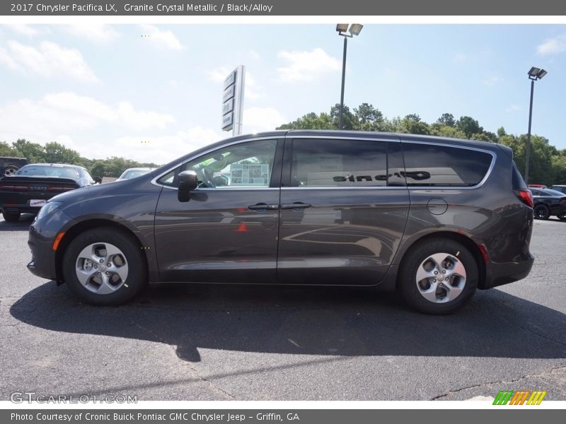 Granite Crystal Metallic / Black/Alloy 2017 Chrysler Pacifica LX